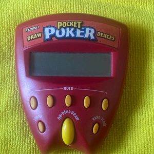 Vintage Collectable 1999 Radica Pocket Poker Draw/Dueces.